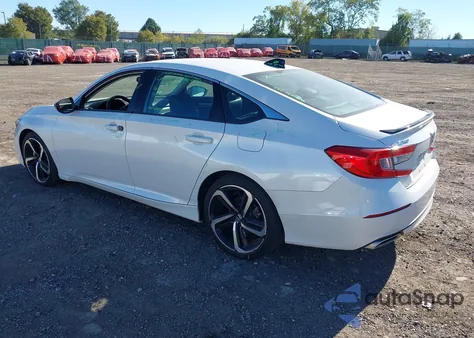 2021 Honda Accord Sport Special Edition из США, поврежденный, VIN 1HGCV1F41MA093949